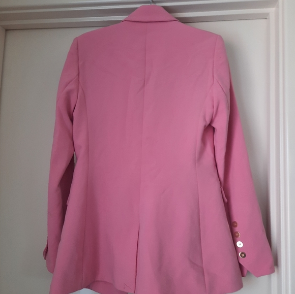 Barbie pink double breasted blazer sz 8 - Picture 2 of 7